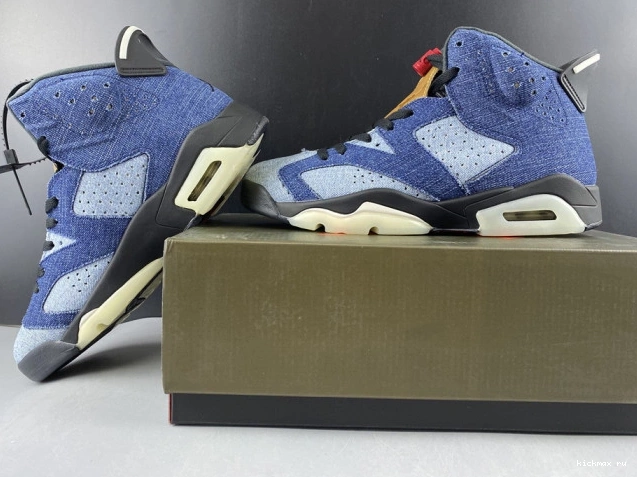 Cheap MAX Denim Jordan CT5350-401 6 Washed Air 0813